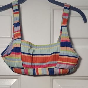 California Sunrise Bikini Top Size S
